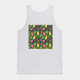 Tropical Fruit Pattern Tank Top